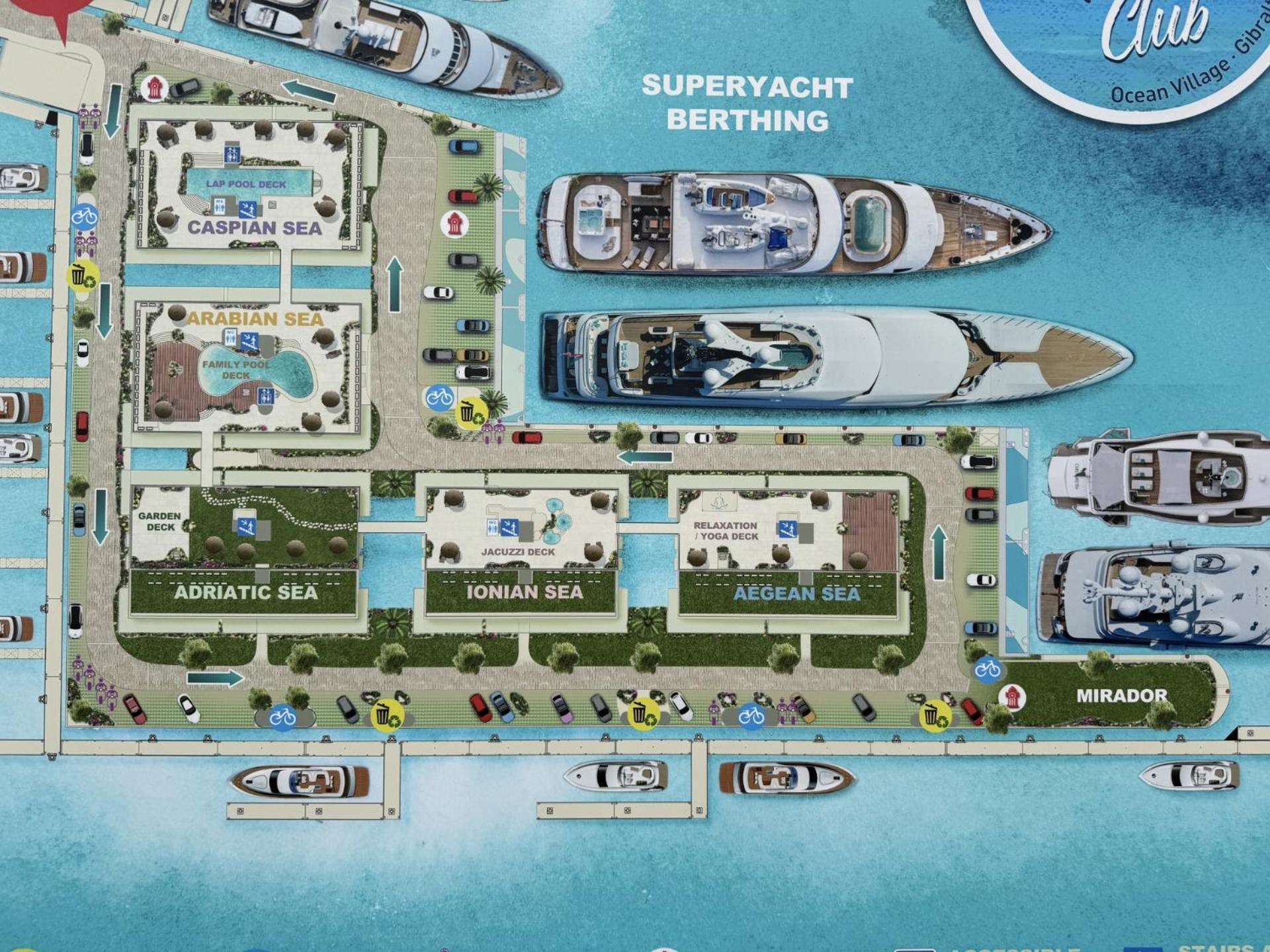 Marina Club Luxury Private Studio With Pool And Incredible Views Gibraltar Eksteriør bilde
